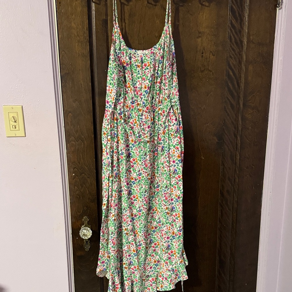 J. Crew Vibrant Floral Dress